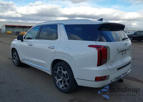2021 Hyundai Palisade Calligraphy from USA, damaged, VIN KM8R7DHE0MU261035